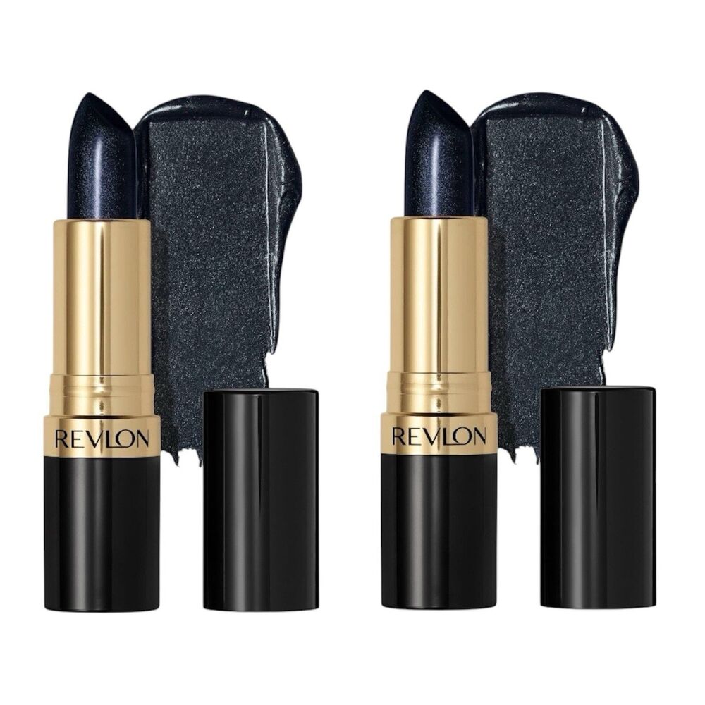2x Revlon Super Lustrous Lipstick 043 Midnight Mystery, 0.15 oz